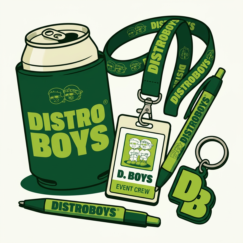 Promo Products — Pens, koozies, lanyards & swag